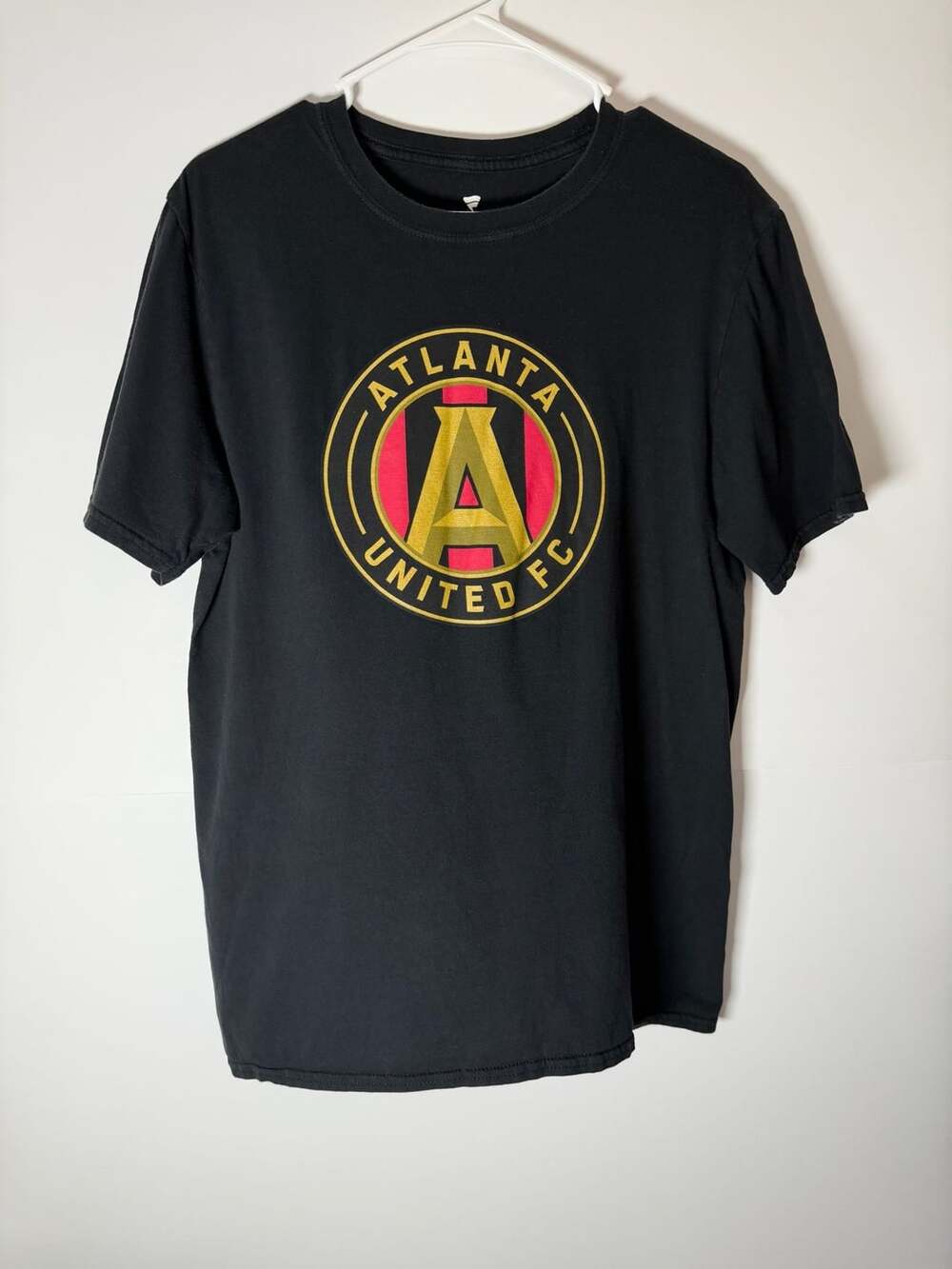 Atlanta United FC Black Club Logo T-Shirt Size L Fanatics